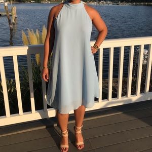 Small Light Blue Dress